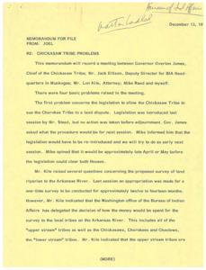 Concerns and Issues in Oklahoma: A Letter from The Speaker
