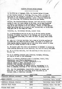 Resolution for Timely Payment of Choctaw Indian Claims