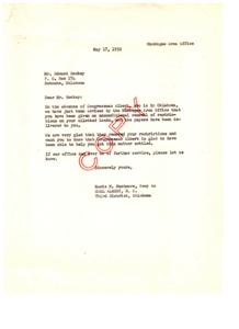 Correspondence Regarding the Removal of Land Restrictions for Edward Sockey in 1952, 1951-01-01 - 1951-12-31