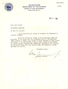 Correspondence Regarding Appraisal of Coal Lands, 1947-01 - 1947-12-31