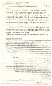 Petition for Indian Health Clinic in Ardmore, Oklahoma, 1974-01-01 - 1974-12-31