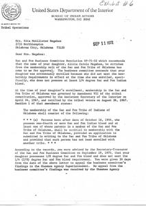 Disenrollment of Alicia Carole Megehee: A Case Study, 1954-10-16
