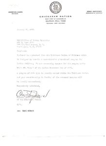 Proposal for Comprehensive Educational Program for Indian Children by the Chickasaw Nation, 1975-01-01 - 1976-12-31