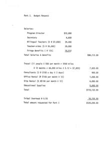 Proposed Educational Program Budget for the Fiscal Year, 1975-01-01 - 1976-12-31
