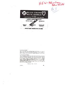 Blue Cross and Blue Shield of Texas: Your Passport to Worry-Free Recovery, 1975-01-01 - 1975-12-31
