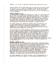 Controversy Surrounding Septic Tank Specifications: The J. E. Oliver Episode, 1975-02-18