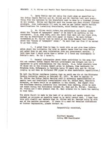 Septic Tank Installation Controversy and Contractor Compliance Issues within the Indian Health Service, 1975-02-26