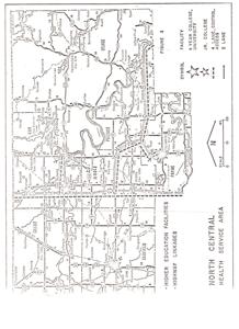 Higher Education Facilities and Highway Linkages in North Central Oklahoma, 1975-01-01 - 1975-12-31