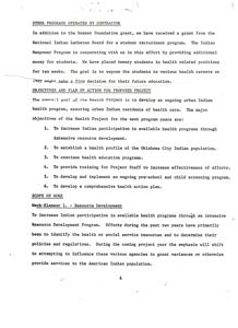 Developing Health Programs for Urban Indian Populations: A Report on Grants, Projects, and Future Plans, 1974-01-01 - 1975-12-31