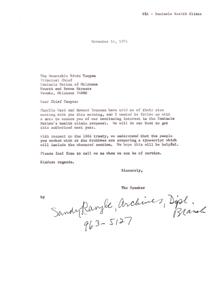 Continuing Support for Seminole Health Clinic Proposal, 1974-11-14