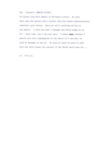 ["Nick Snyder in Bellmon's office reported that their request had been submitted to the Senate Appropriations committee and they were awaiting action. The Chief may be in town, and Snyder was willing to discuss the project with him if he stopped by."]