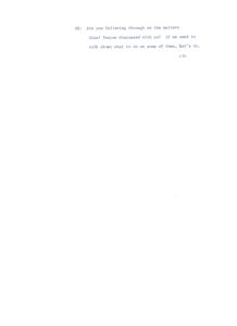 Ensuring Action on Chief Tanyan&#39;s Directives: A Status Update, 1974-01-01 - 1974-12-31