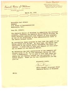 Proposal for Seminole Nation Health Program, 1974-03-25