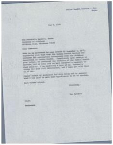 Title: Indian Health Service Contractual Arrangement with Oklahoma Department of Public Health, 1975-12-04