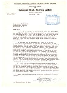 Injustice in Indian Affairs: A Plea for Support, 1953-01-21