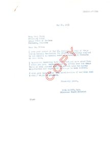 Correspondence Regarding the Osage Tribal Council Resolution No. 18-220