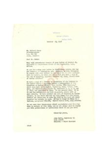 Correspondence Regarding Indian Affairs and Tribal Government, 1947-01-10 - 1947-12-31