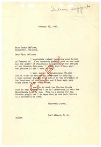 Democratic Management for Choctaw Citizens: A Call for Support, 1947-01-31