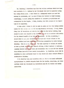 Ensuring Necessary Funding for Indian Services, 1947-01-01 - 1947-12-31