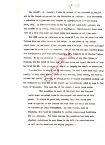 Protesting Proposed Cuts to the Budget for the Education of Indians: A Speech by Mr. Albert, 1948-01-01 - 1948-12-31