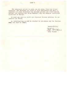 Demand for Accountability: A Call for a Vigorous Choctaw Attorney, 1947-01-01 - 1947-12-31