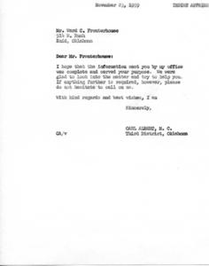 Resolution for Recognition of Land Rights for Caddo Indian Tribe of Oklahoma, 1959-01-01 - 1959-12-31