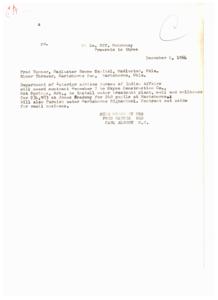 Contract Awarded for Water Treatment Plant at Jones Academy in Hartshorne, Oklahoma, 1964-12-04