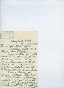 Platform and Promises: Josh W. Anderson for Principal Chief of the Choctaws, 1948-01-01 - 1948-12-31