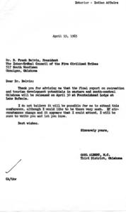 Influence of American Indian Art in Diplomacy, 1965-02-03