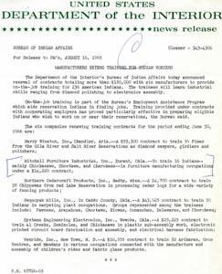 Empowering Indian Communities: Vocational Training and Economic Success, 1965-06-04