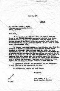 Introducing the Choctaw Termination Extension Bill: HR 5866, 1965-01-10 - 1965-12-31