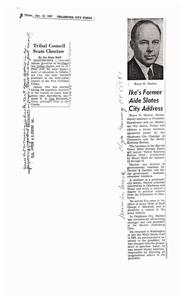 Health Education Specialists Enhance Indian Health Services in Oklahoma City Area, 1967-01-01 - 1967-12-31