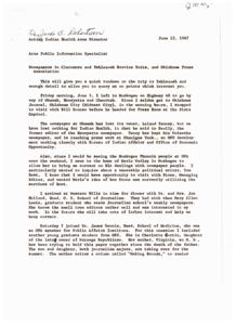 Operation Peace Pipe Banquet Keynote Address by Sen. Fred R. Harris, 1967-01-01 - 1967-12-31