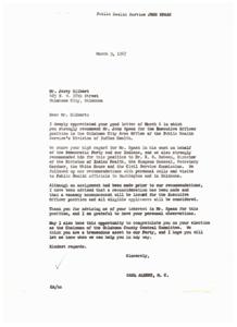 The Inter-Tribal Council of the Five Civilized Tribes Resolution on Indian Health, 1967-03-02