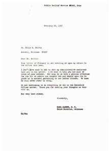Letters of Recommendation for Mr. John Spaan for Executive Officer Position, 1967-02-17