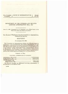 Update on Appropriations for Public Health Service Indian Hospitals, 1967-03-30