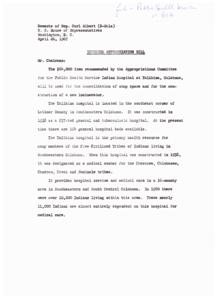 Modernizing the Talihina Indian Hospital: A Proposal for Improved Health Services, 1967-02-20