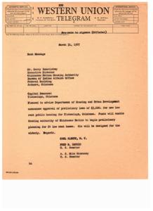 Report on Housing Needs of Indians in Eastern Oklahoma, 1967-03-01