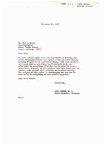 Public Housing Program for Indians and the Bryan Hotel: A Discussion, 1967-06-02
