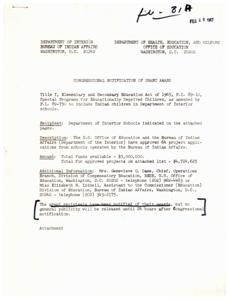 Community Development Training Seminars for Bureau of Indian Affairs Personnel, 1967-01-01 - 1967-12-31