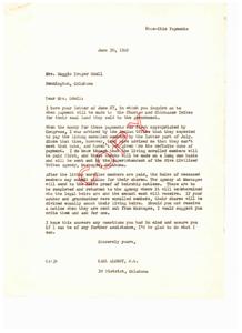 Delayed Payments for Coal Land Sold by Choctaw and Chickasaw Tribes, 1949-06-30