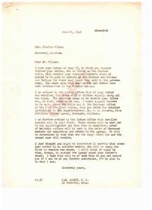 Inheritance Rights of Choctaw and Chickasaw Coal Land Sale Proceeds, 1949-06-21