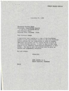 Announcement of James A. Clark Jr. as Chief of Environmental Health in Indian Health Area, 1968-07-04