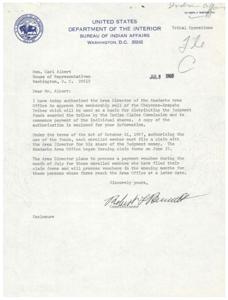 Indian Water Well Drilling Contract Award in Latimer and LeFlore Counties, 1968-01-01 - 1968-12-31