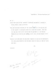 Repeal of the Choctaw Tribe Affairs Act of 1959, 1970-01-01 - 1970-12-31