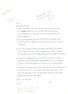 Recommendation from the Commissioner of Indians Affairs to &#39;Legislative Counsel&#39; to support S. 3445 and H.R. 15866, 1970-01-01 - 1970-12-31