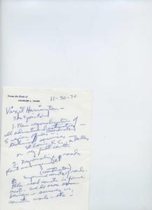 Reorganization and Policy Changes in the Indian Bureau: A Compilation of Correspondences from Charles L. Ward, 1970-01-01 - 1970-12-31