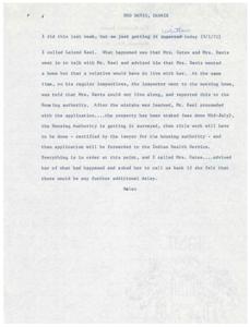 HUD Indian Housing Project Updates: Byng, Allen, and Stonewall, 1971-08-26
