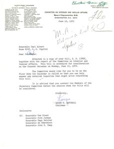 HUD Awards Low-Rent Public Housing Contract to Chickasaw Nation, 1971-06-01
