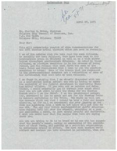 Legislation for Indian Revolving Loan Fund, 1971-02-19